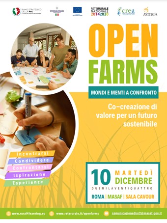 Open Farms: mondi e menti a confronto - co-creazione di valore per un futuro sostenibile