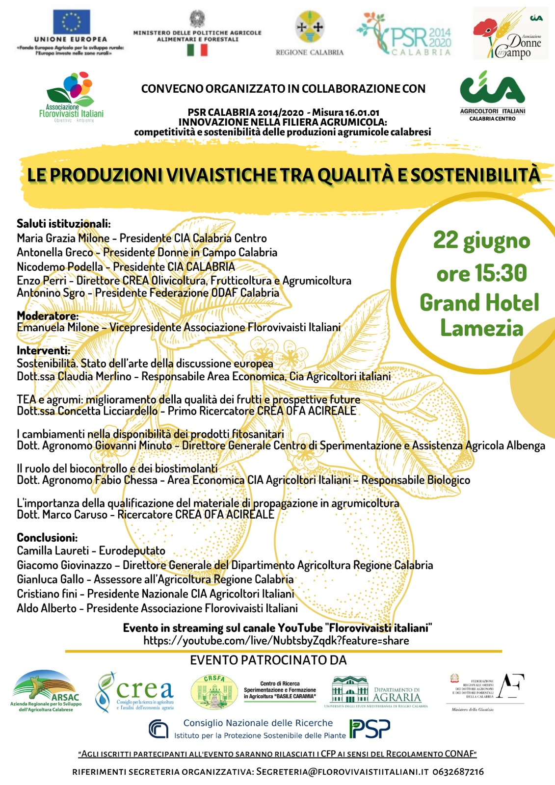 Le produzioni vivaistiche tra qualità e sostenibilità