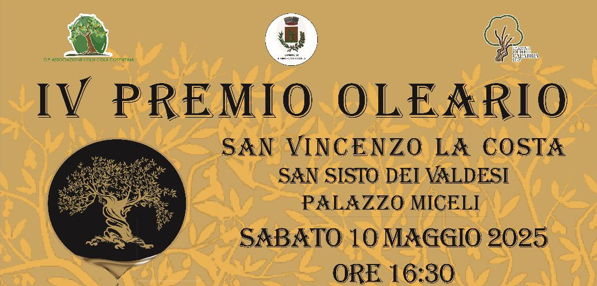 IV premio oleario San Vincenzo la Costa
