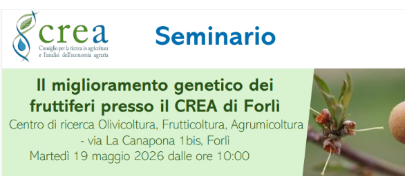 Il miglioramento genetico dei fruttiferi presso il CREA di Forlì