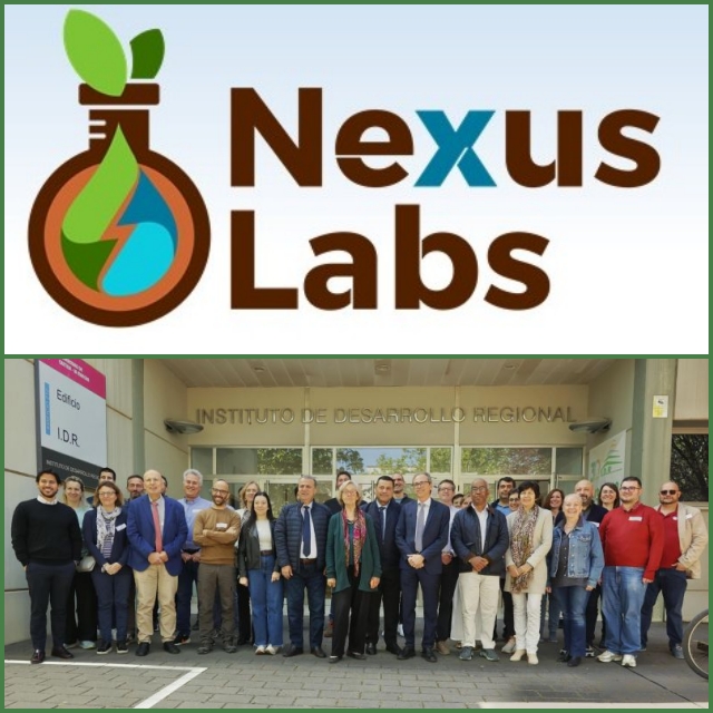 Avvio del Progetto PRIMA NEXUSLAB-Nexus Living Labs for Multi-Level Innovation in Mediterranean Irrigated Agriculture