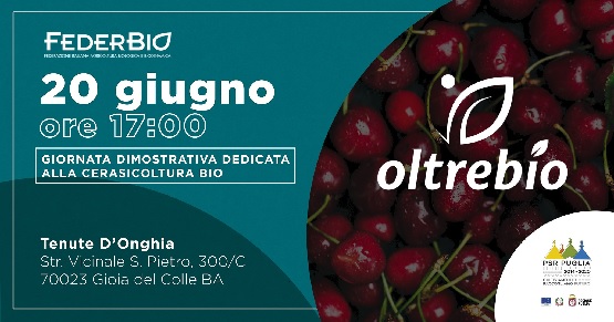 Progetto Oltre.Bio: giornata dimostrativa dedicata alla cerasicoltura bio