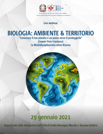 Il CREA-Agricoltura e Ambiente partecipa al convegno “Biologia: ambiente & territorio” organizzato dalle delegazioni dell’Onb di Toscana-Umbria ed Emilia-Romagna-Marche