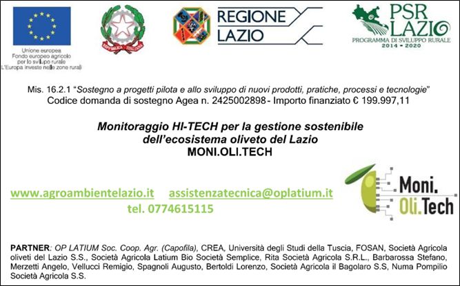 Al via il progetto MONI.OLI.TECH