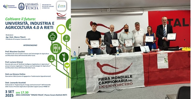 Il CREA alla Fiera Mondiale Campionaria del peperoncino 2025 Il CREA alla Fiera Mondiale Campionaria del peperoncino 2025