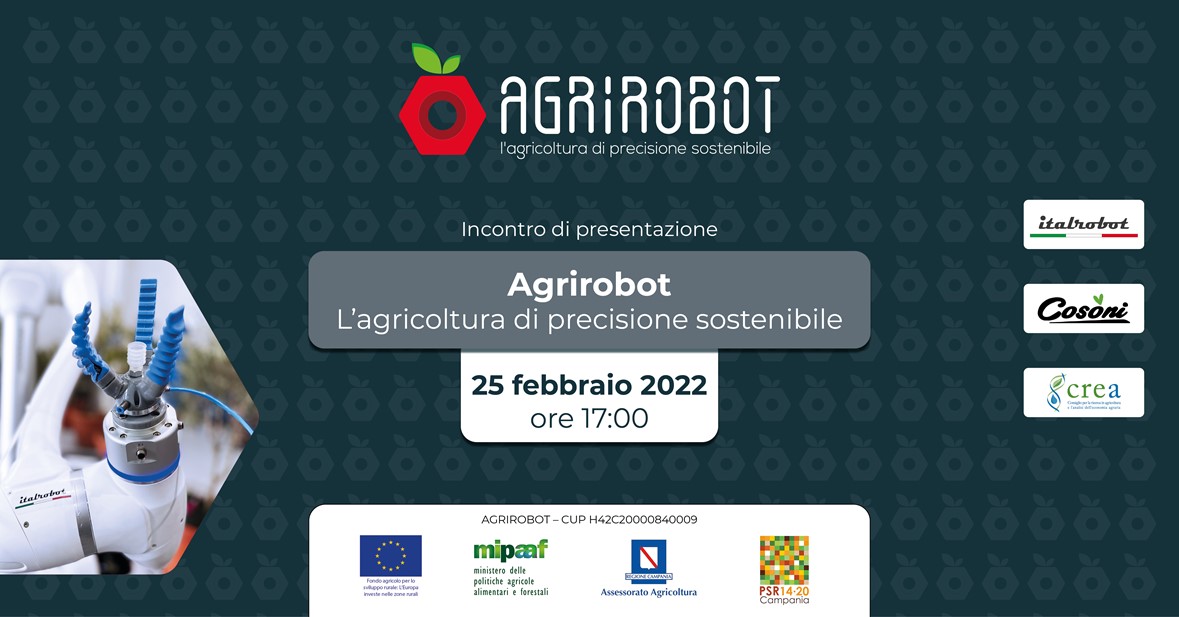 AGRIROBOT: L’agricoltura di precisione sostenibile