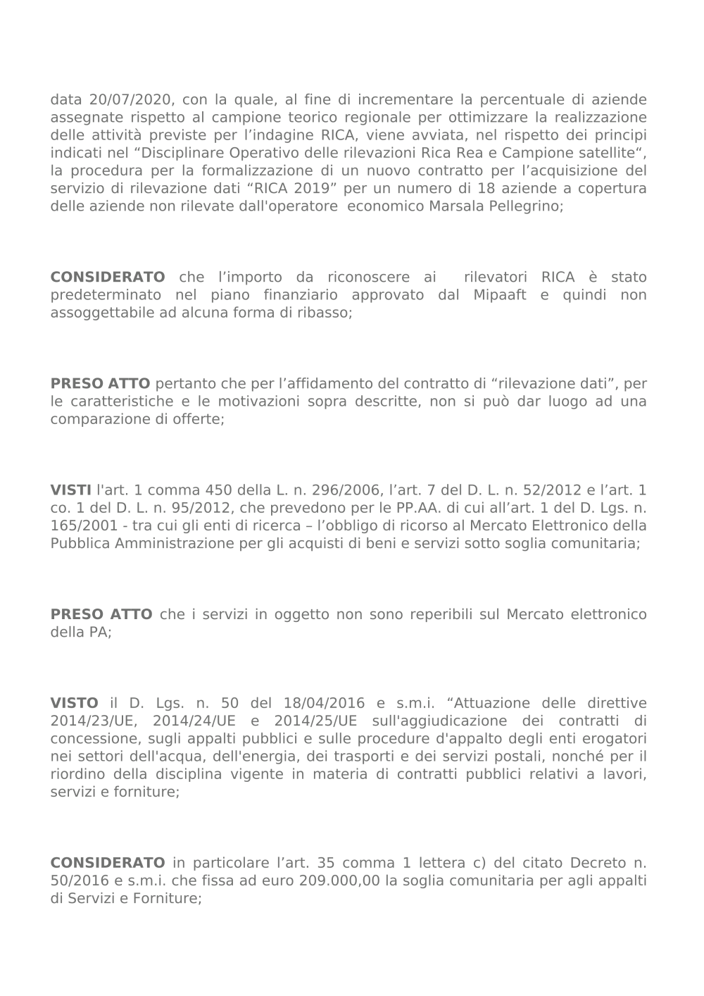 Dettaglio Ricerca Crea