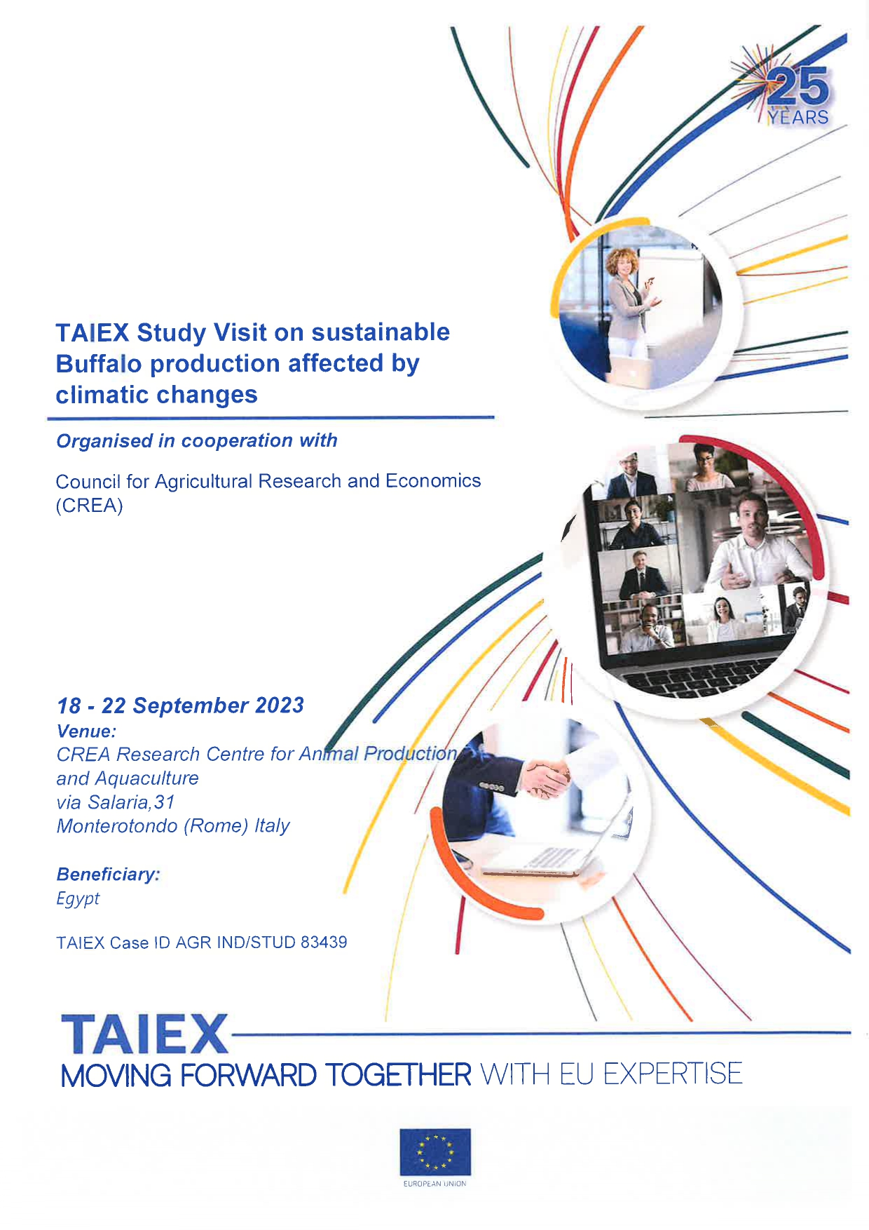 TAIEX Study Visit on sustainable Buffalo production affected by climatic changes