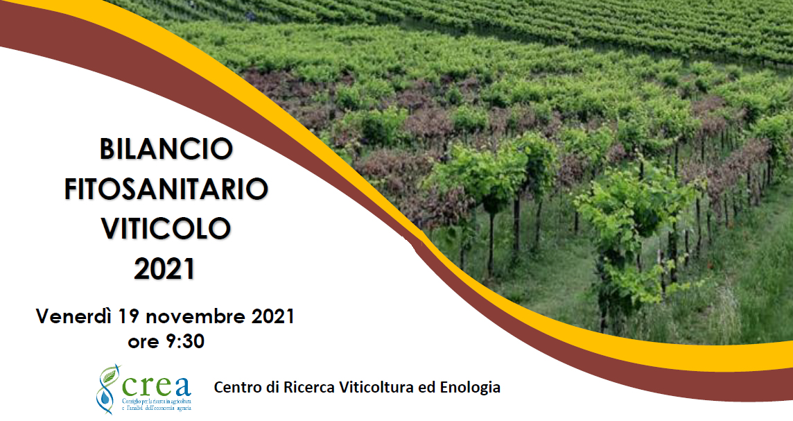 bilancio fitosanitario viticolo 2021