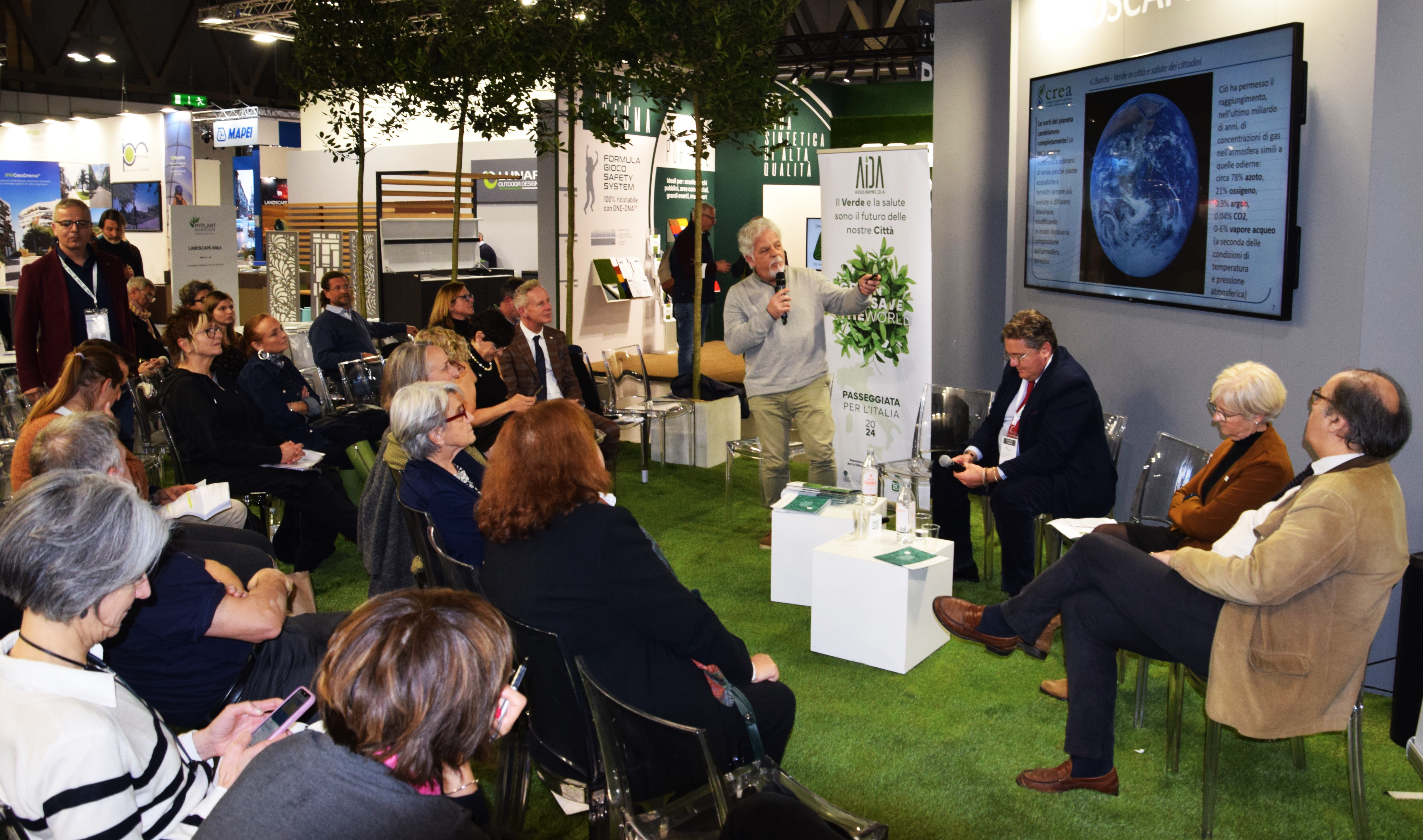 MyPlant 2024: il CREA ha patrocinato il Convegno “Il Verde e la Salute sono il Futuro delle nostre Città”