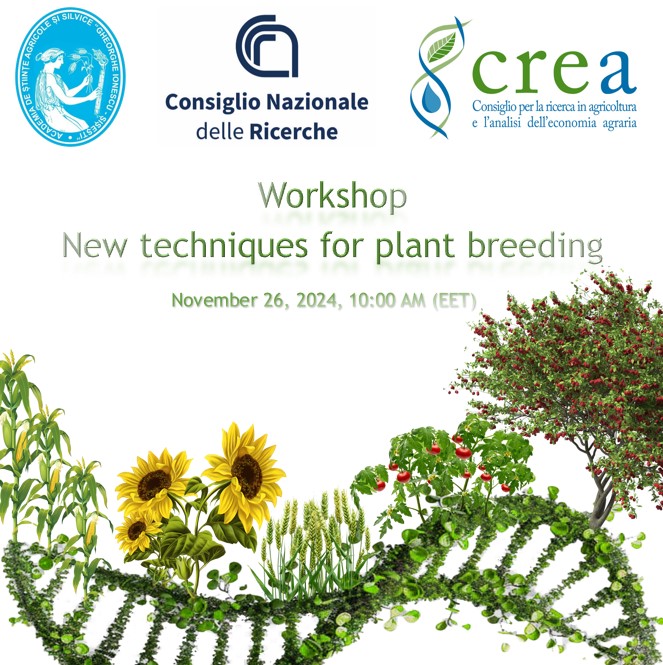 Il CREA partecipa all’organizzazione del Workshop internazionale “New techniques for plant breeding”