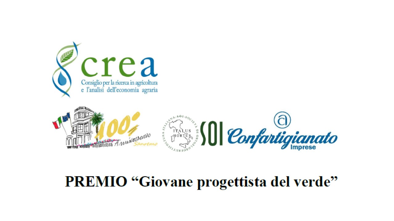 Prorogata la scadenza del bando di partecipazione al PREMIO “Giovane giardiniere progettista del verde”