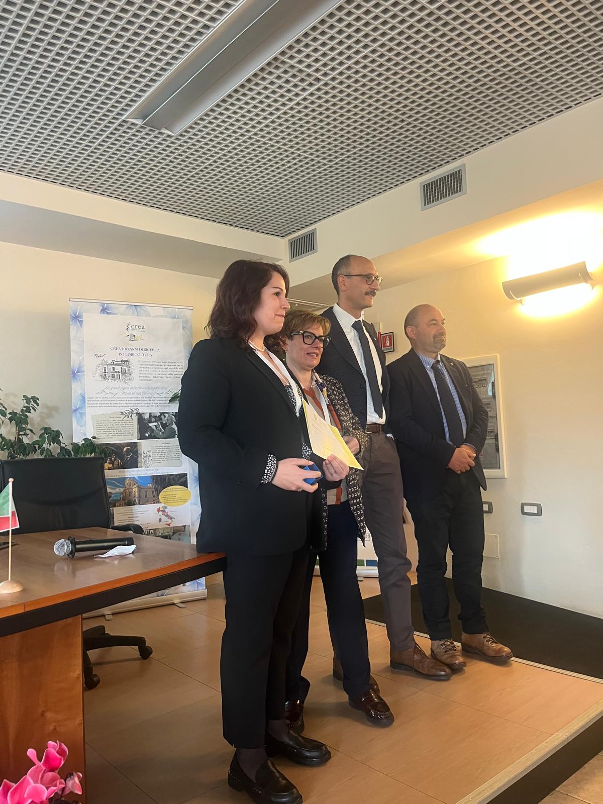 Il contributo della dott.ssa Michela Montone migliore relazione orale under 35 delle Giornate Tecniche SOI sul Florovivaismo