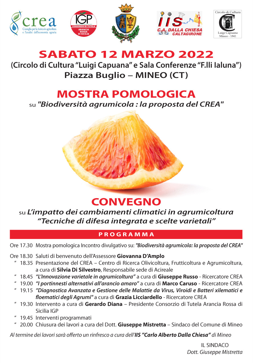 Biodiversità agrumicola: la proposta del CREA