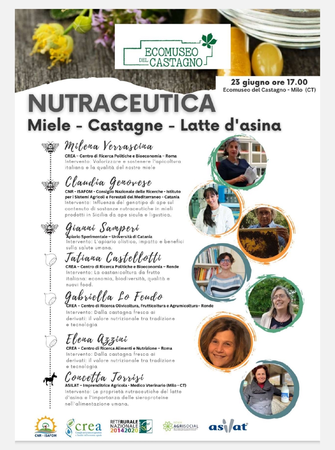 Nutraceutica - Miele - Castagne - Latte d’Asina