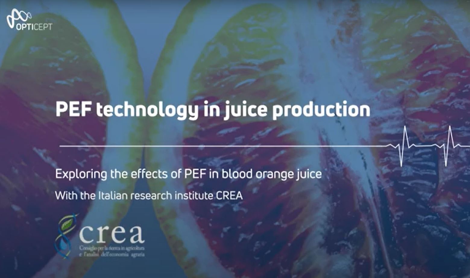 Succo fresco d’arancia rossa: studio CREA valida i campi elettrici pulsati per l’estensione della shelf-life