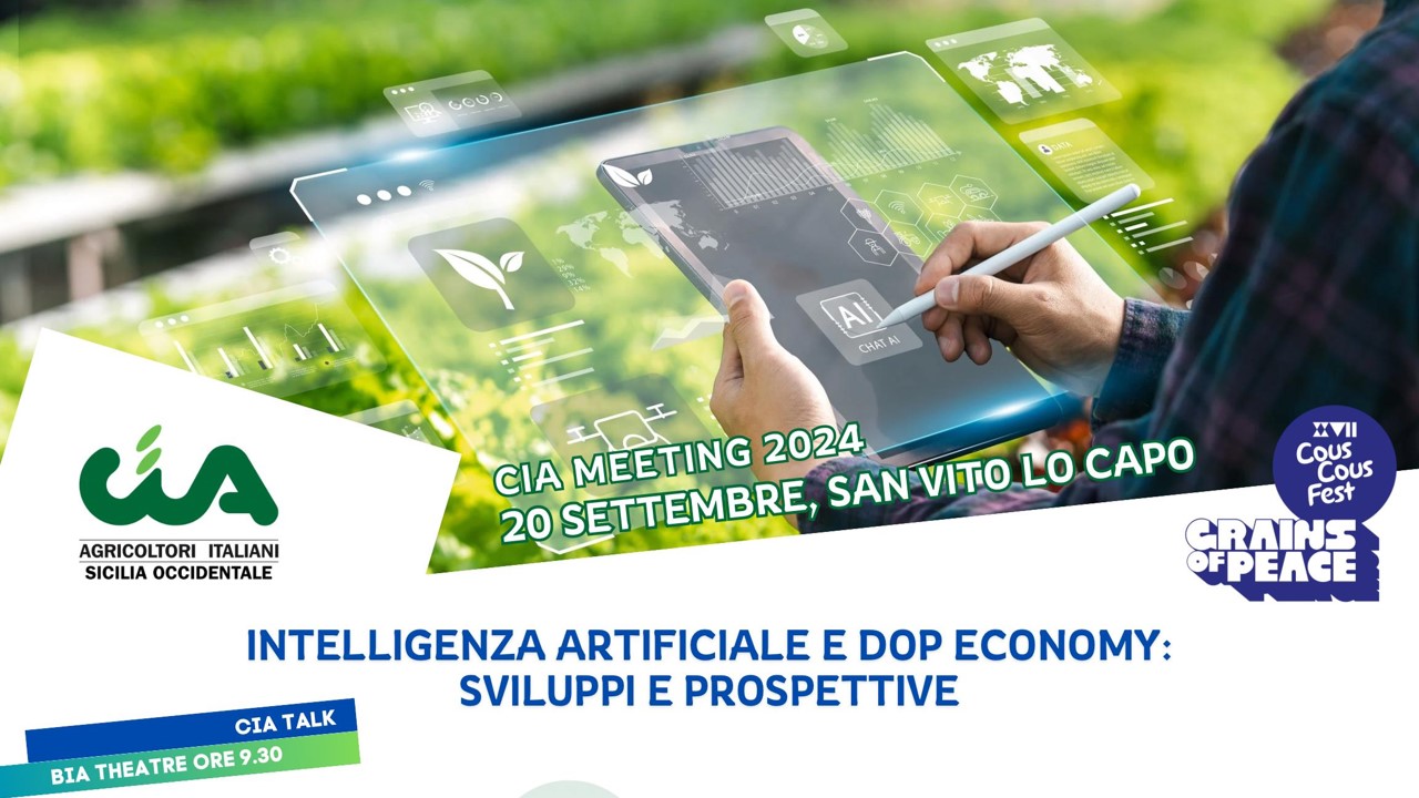 Il CREA al CIA MEETING 2024 su “Intelligenza Artificiale e DOP Economy – Sviluppi e Prospettive”